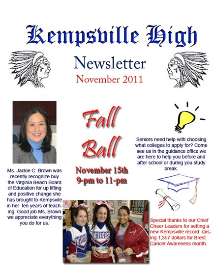 Class GC1110: newsletter